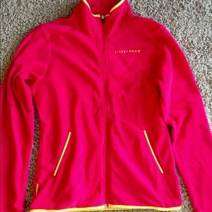 Nike Livestrong zip up fleece